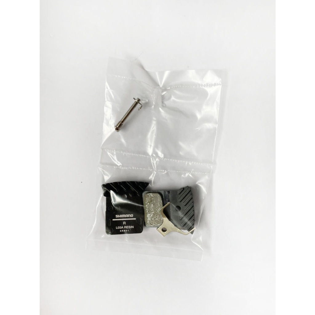 thumbnail image 2 of Shimano Brake Pads L03A Resin With Cooling Fins - Ciclobottega Bikeshop 2 of 11