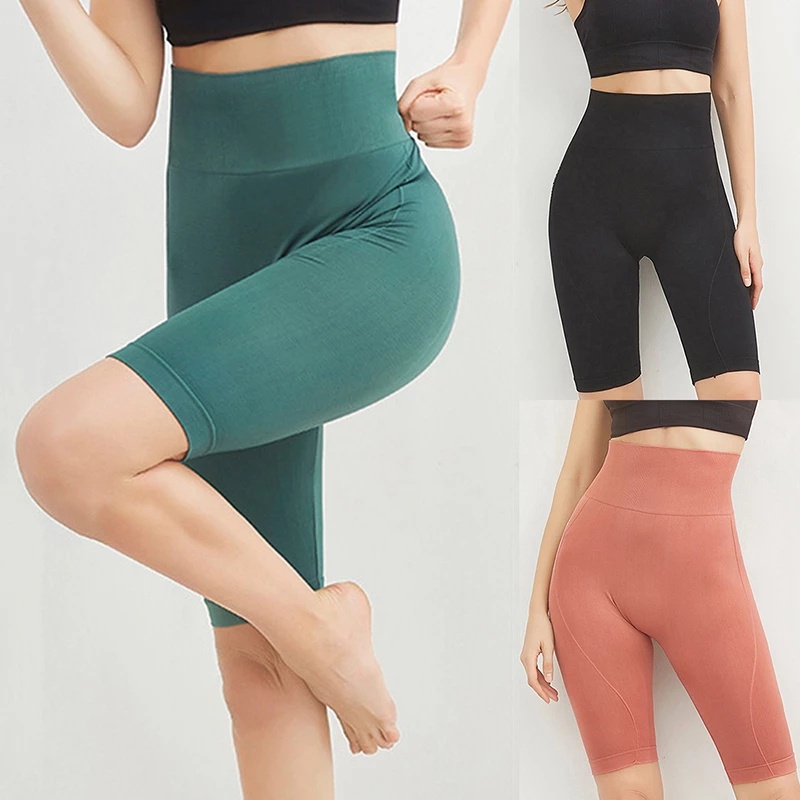 Women Seamless Comfortable Breathable Yoga Pants / High Waist