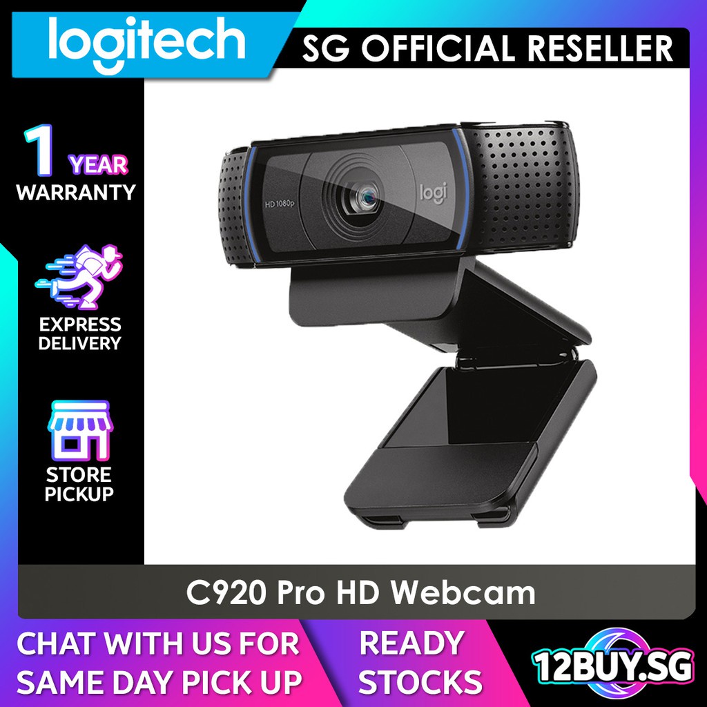 Caméra Web Logitech HD Pro C920 - webcam (960-001055)