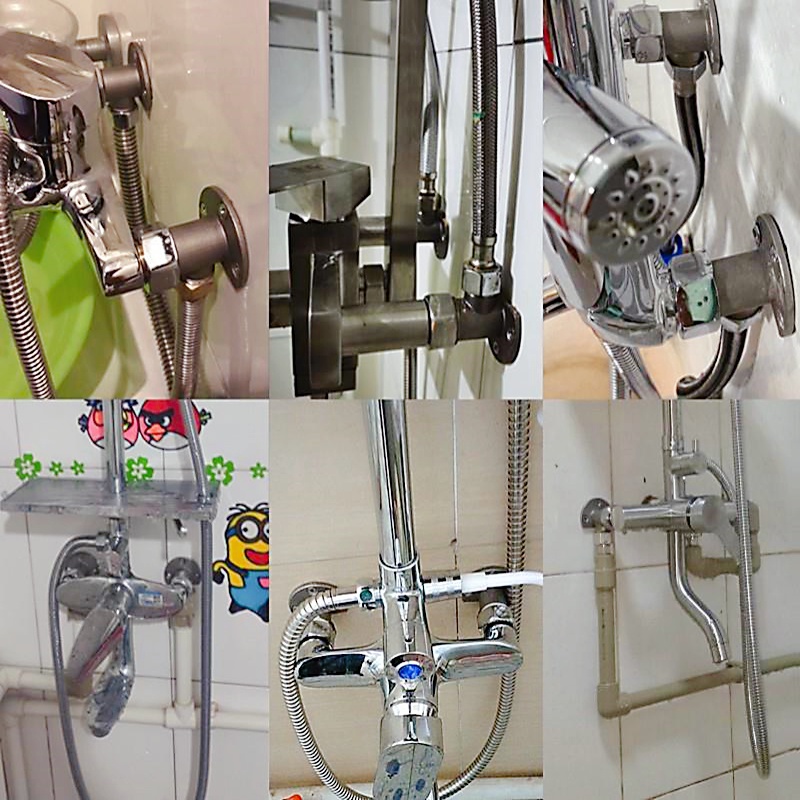 Bathroom faucet accessories shower faucet interface 1/2 "transfer 3/4 ...