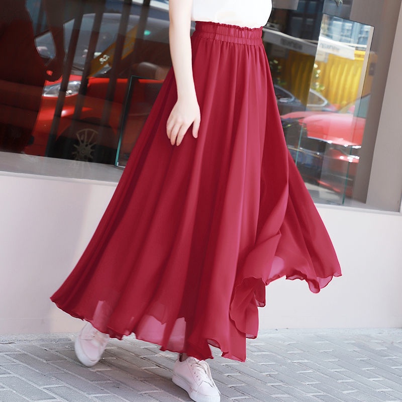 Maxi Skirt Long Skirts Flowy Skirt Women Maxi Skirts High Waist Skirt a Line Skirt Flare Skirt