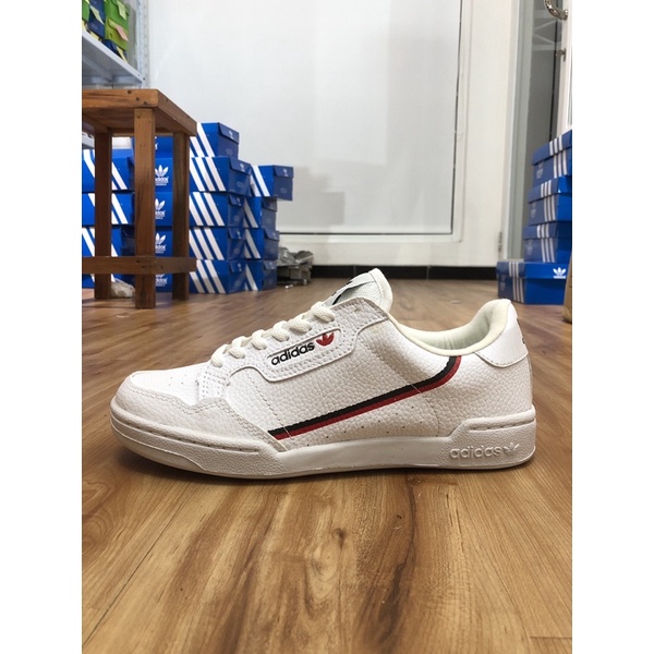 White adidas store originals continental 80