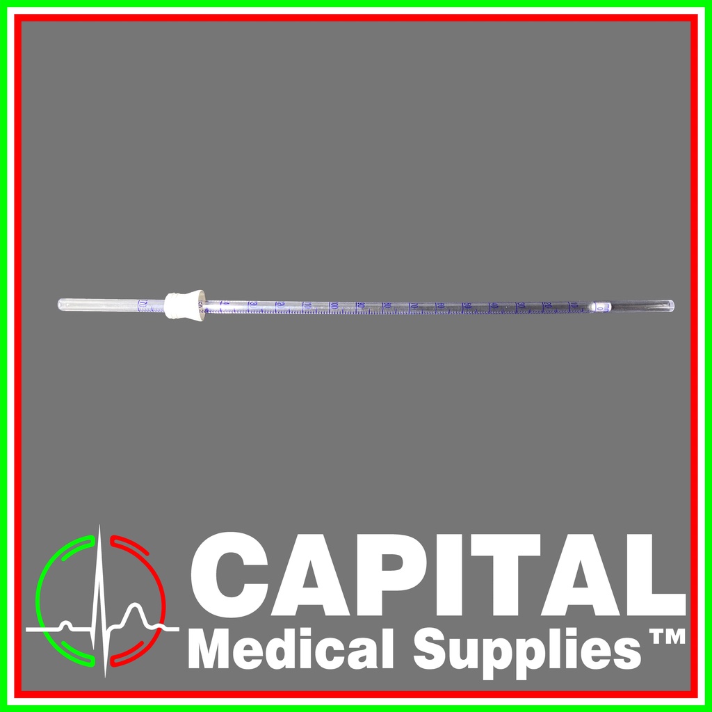 Medical Disposable ESR Pipette Colour White with Rubber, Plastic, 1 pc ...