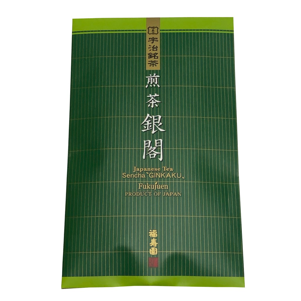 Kyoto Uji Fukujuen Sencha Green Tea Bags – Ginkaku – 2g X 10 Packs – Japanese Tea