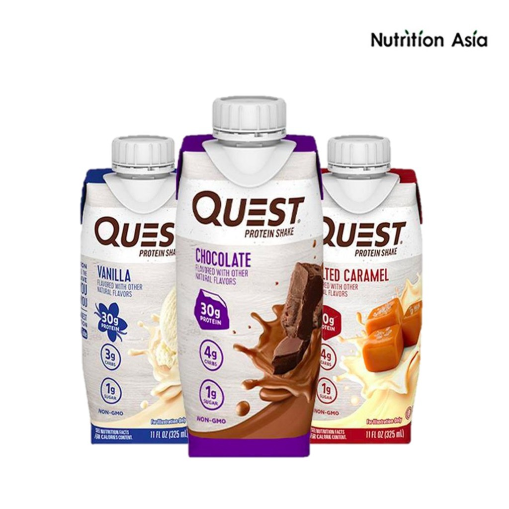 Quest Protein Shake 12 x 325ml Shopee Singapore