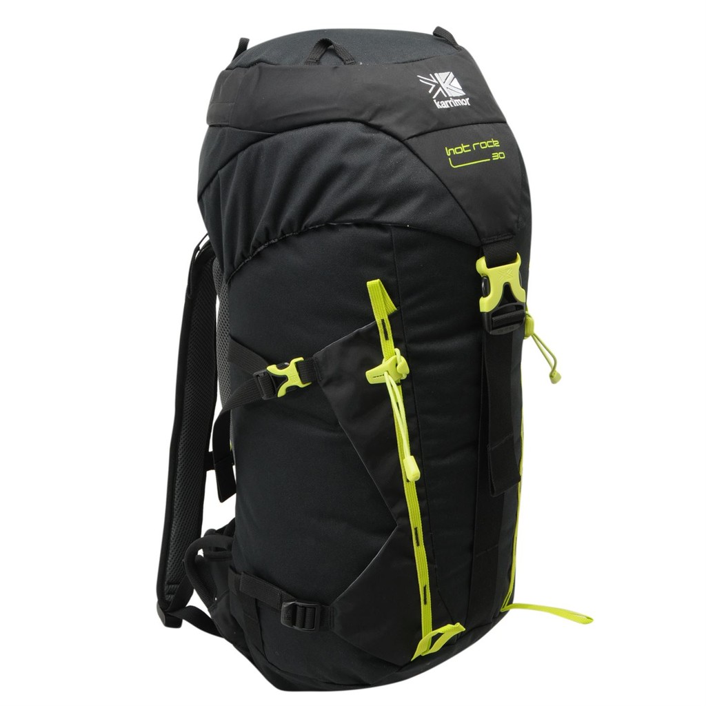 Karrimor Hot Rock 30 Rucksack for travelers Black Lime Green
