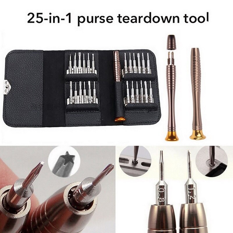 SG Seller / 25 In 1 Screwdriver Set Multifunctional Opening Repair Tool Set Screwdriver For Phones Tablet PC Repair