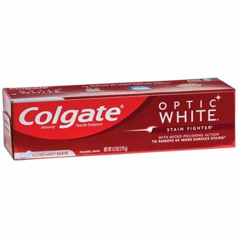 Colgate optic white - American Colgate toothpaste - 119g | Shopee Singapore