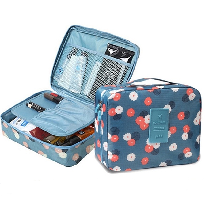 Makeup Pouch Travel Cosmetic Bag Storage Waterproof Make Up