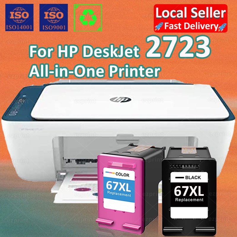Compatible for HP DeskJet 2723 Ink Cartridge HP 2723 Ink Cartridge ...