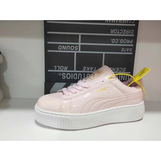 Puma basket hot sale platform shoes