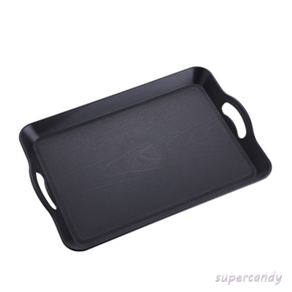 Serving Tray Rectangular Plastic Tray Food Serving Trays Antislip