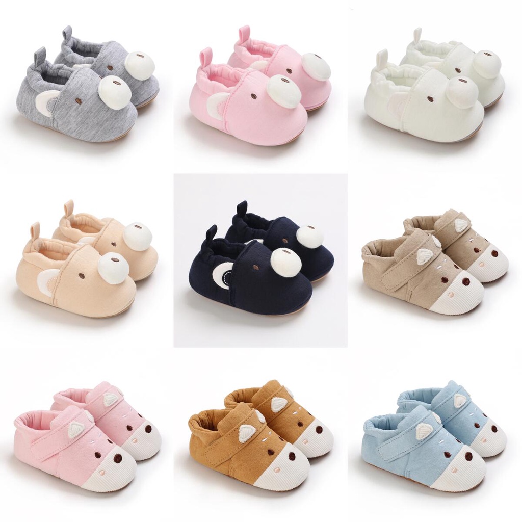 Newborn hot sale baby slippers