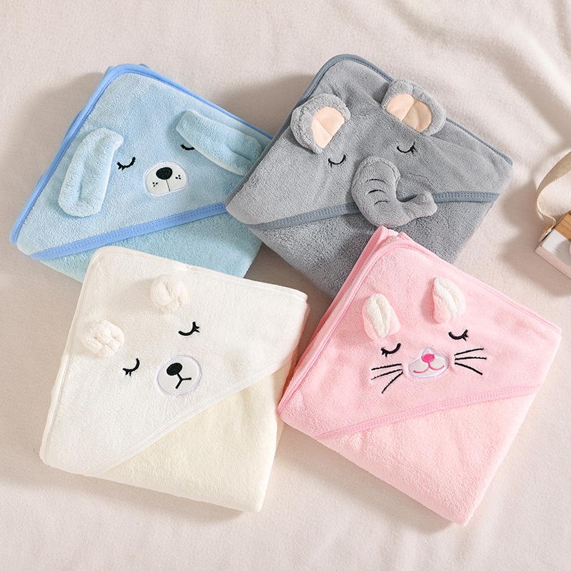 Fluffy discount baby towels