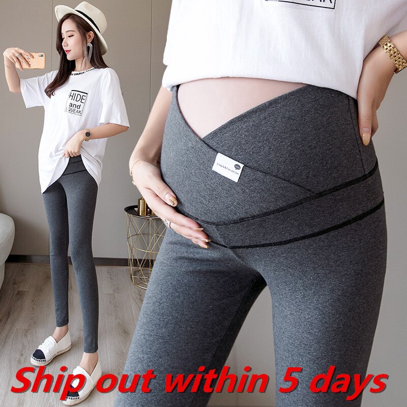 Low waist maternity leggings deals