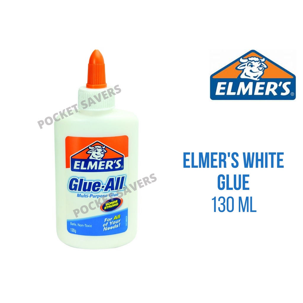 Elmer's GlueAll White Glue (130 mL, NonToxic, Safe, QuickDrying