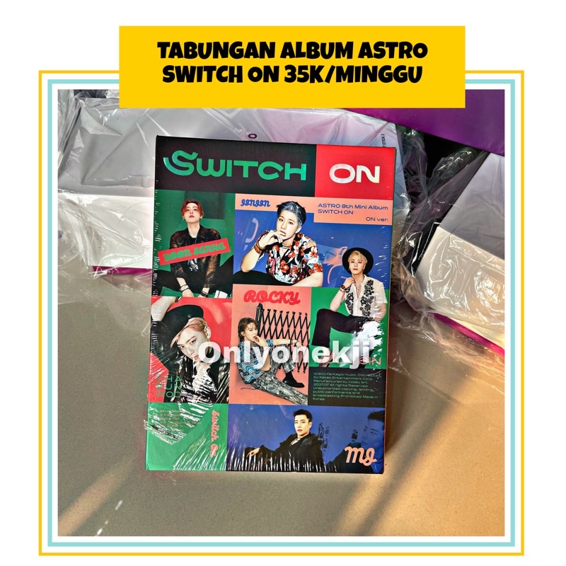 Astro - 8th Mini Album [SWITCH ON] | Shopee Singapore