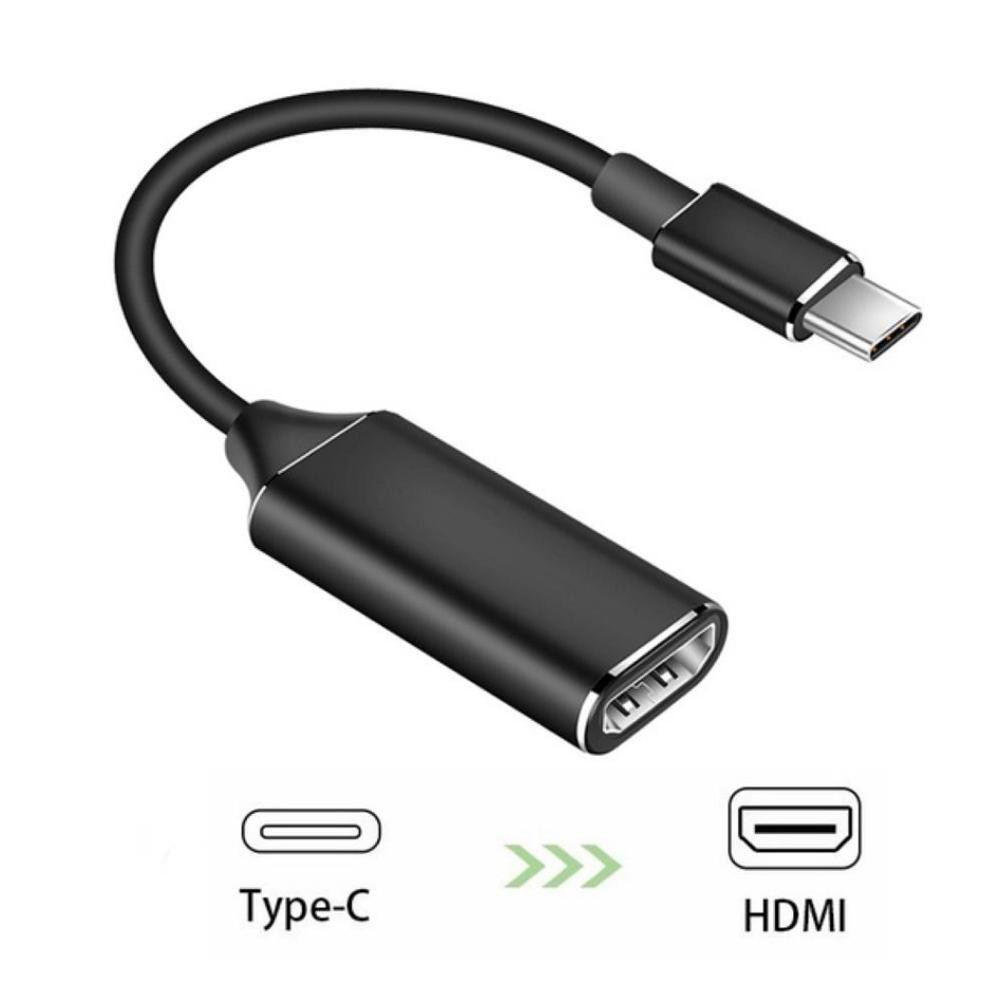 Type C to HDMI Conversion Cable 4K HD USB C To HDMI Female Cable TypeC