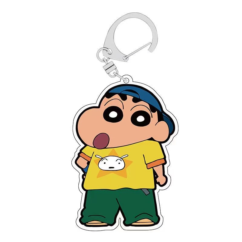 Crayon Shin-chan Acrylic Keychain Stand Car Ornament Bag Hanging