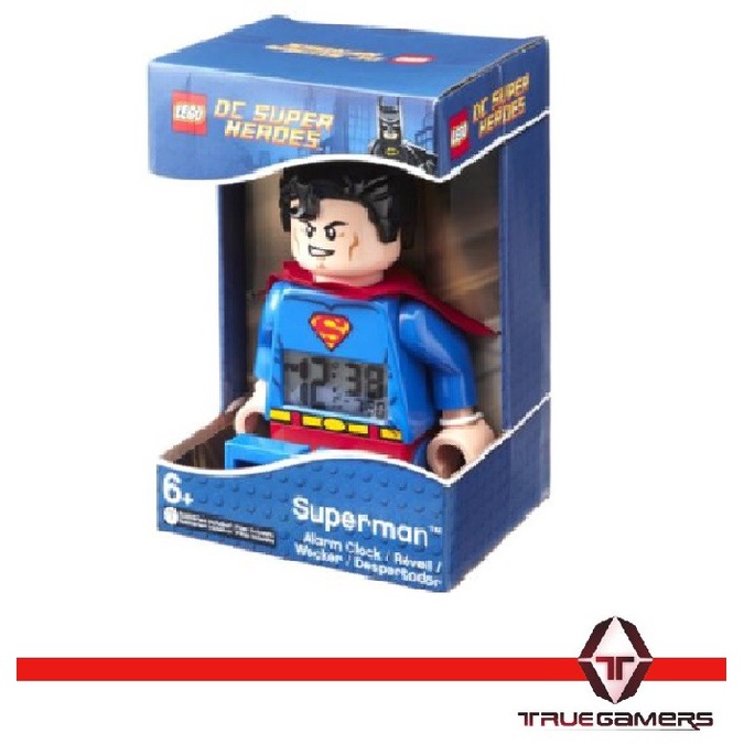 Lego superman clock hotsell