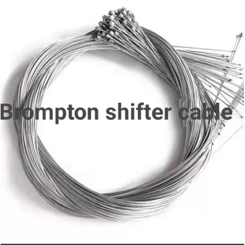 SG INSTOCK Brompton Shifter Inner Cable Head Diameter 2.8mm Length 2.1m 3sixty Pikes Folding bikes Shopee Singapore