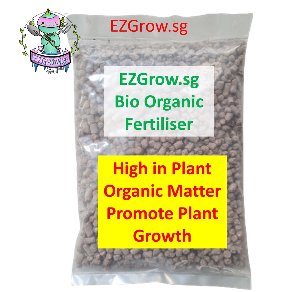 Premium Grade Bio Organic Fertiliser / Fertilizer for all plants (fr SG