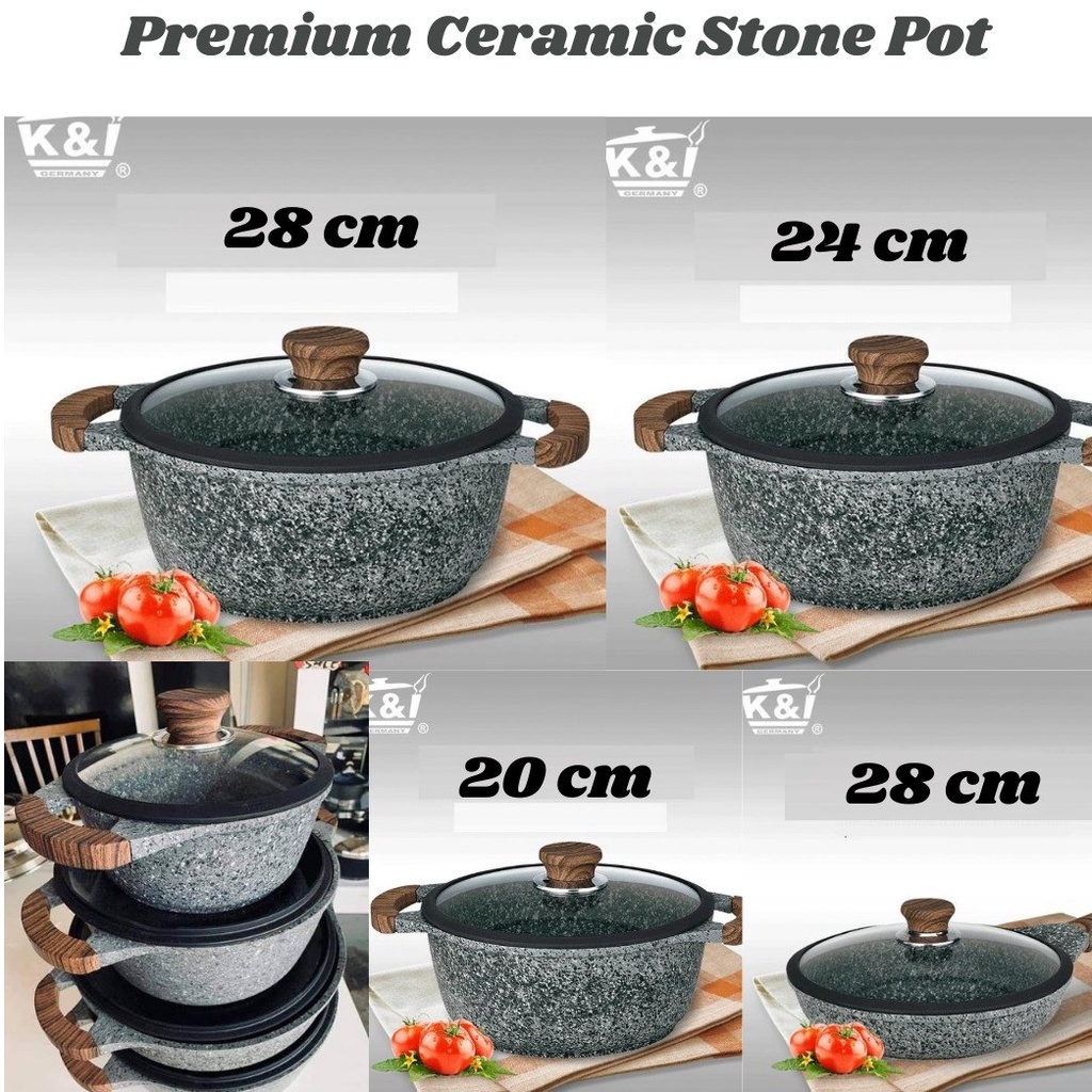 Korean Stone Pot Lid, Induction Casserole Stone
