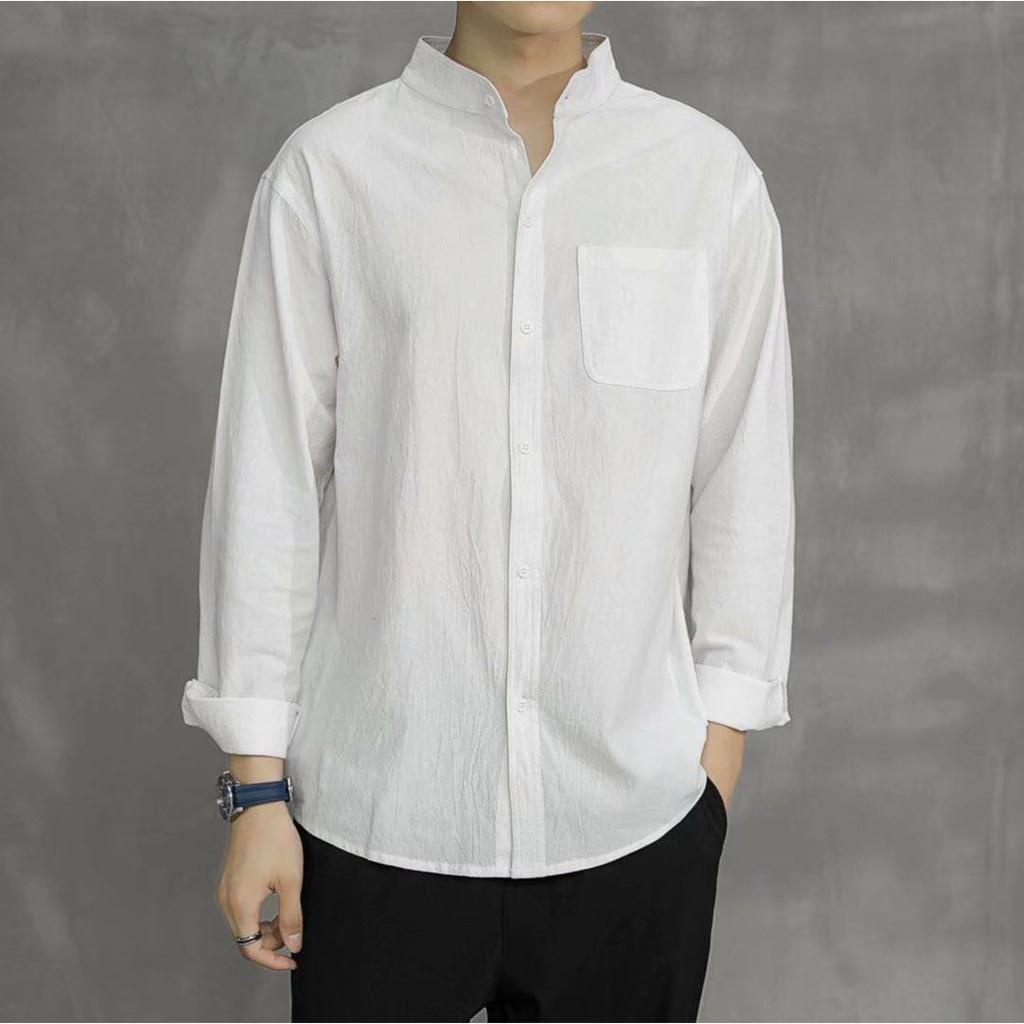 Shirt Summer Trend Handsome Beach Shirt  loose casual men s clothing   couple beach long-sleeved shirt  men s tops
