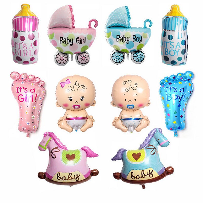 Boy Girl Christening Balloon Baby Shower Aluminum Foil Balloon For ...