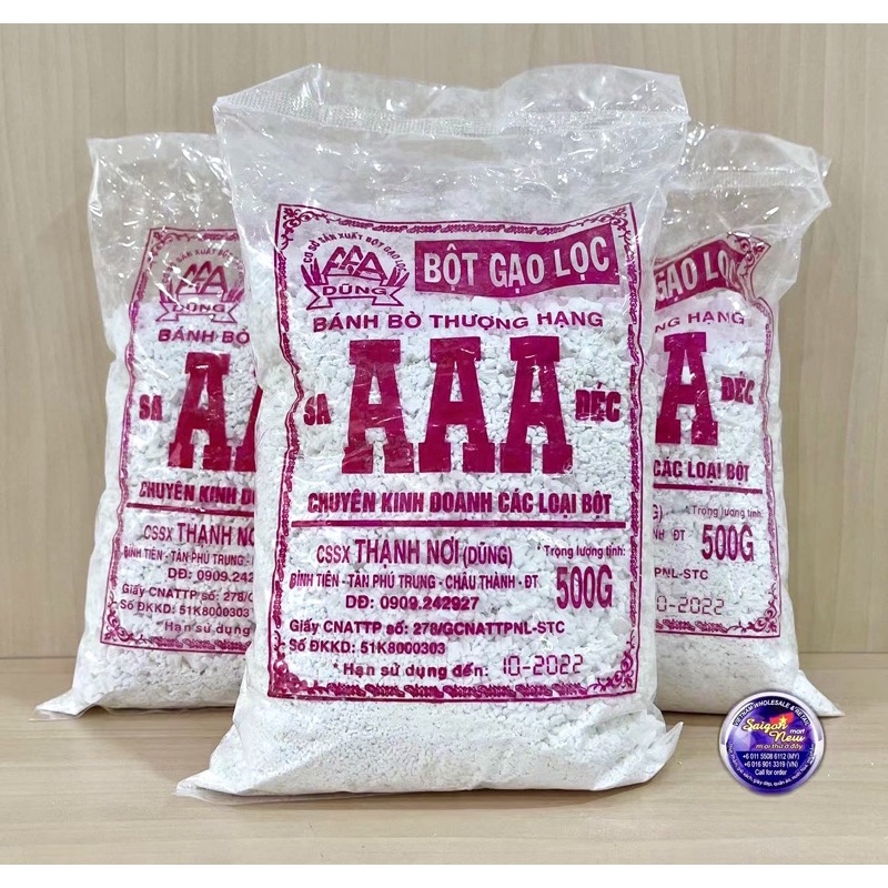 Bot Gao Loc AAA Sadec Filtered Rice Flour 500gr | Shopee Singapore