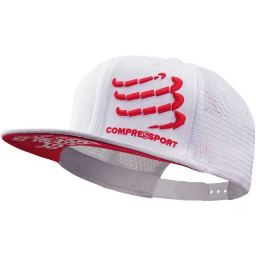 COMPRESSPORT TRUCKER CAP WHITE Adi Das Cap Men and Women Hiphop