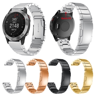 Garmin fenix 5 steel on sale band