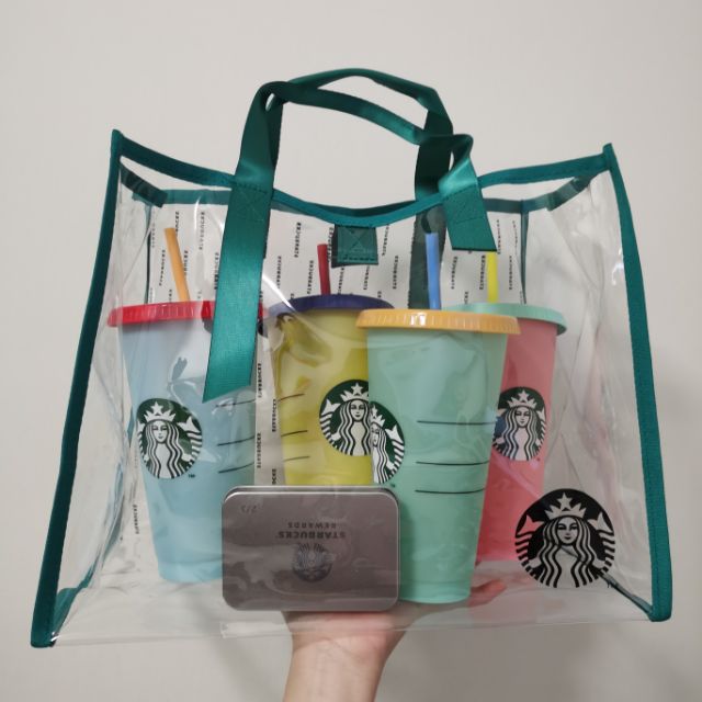 Starbucks transparent bag sale