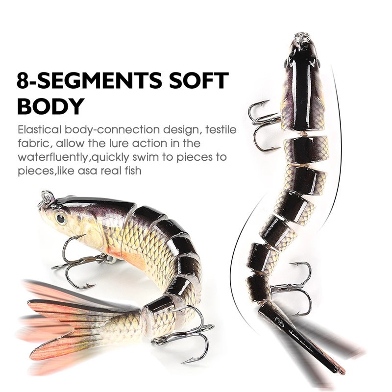 Fishing Lure,3pcs Cube Mini Bait Artificial Fishing Lure Bionic Fish Bait  High-Precision Functionality 