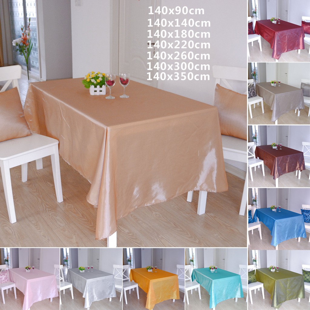 Tablecloths Wedding Party Banquet Decor Hotel Restaurant Venue Decor