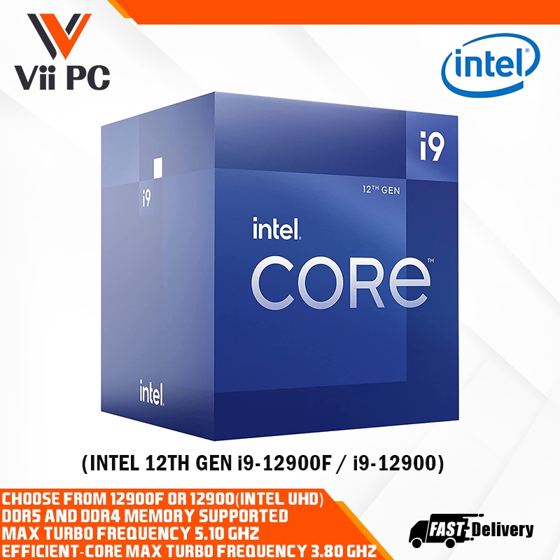 [LOCAL STOCK] INTEL i912900F, i912900 with Intel UHD Graphics 770