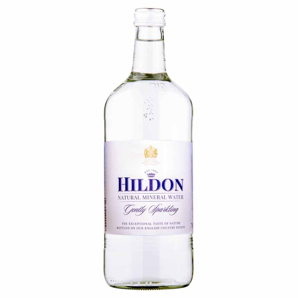 thumbnail image 2 of HILDON MINERAL WATER SPARKLING - CLEAR GLASS BOTTLES (750ml) X 12... 2 of 9