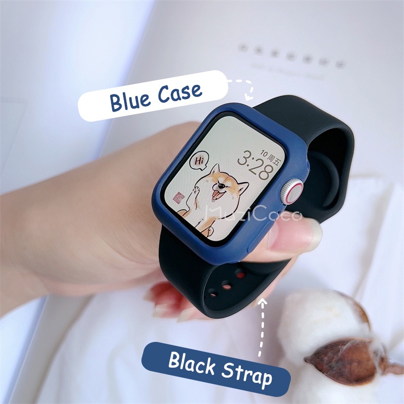 Case+Strap For Smart Watch Bands 44mm 40mm 45mm 41mm 49mm 42mm