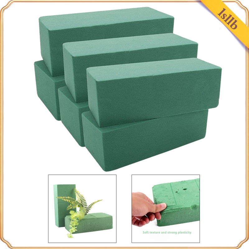 Green Wet Foam Floral Mud Flower Foam Brick for Artificial Fresh