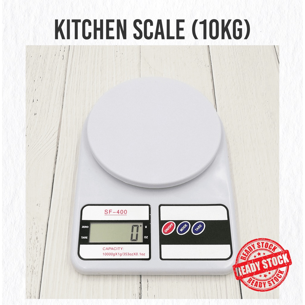 10kg Food Weighing Scale Kitchen Scale Weighing Scale Kitchen Digital ...