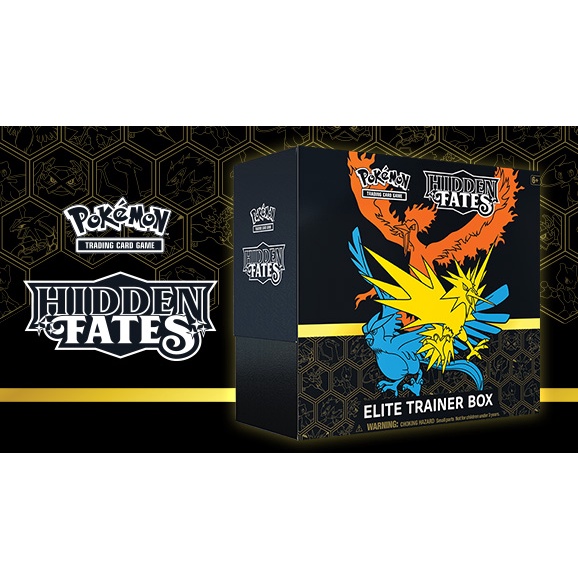 TCG Pokemon Hidden Fates Elite Trainer Box | Shopee Singapore