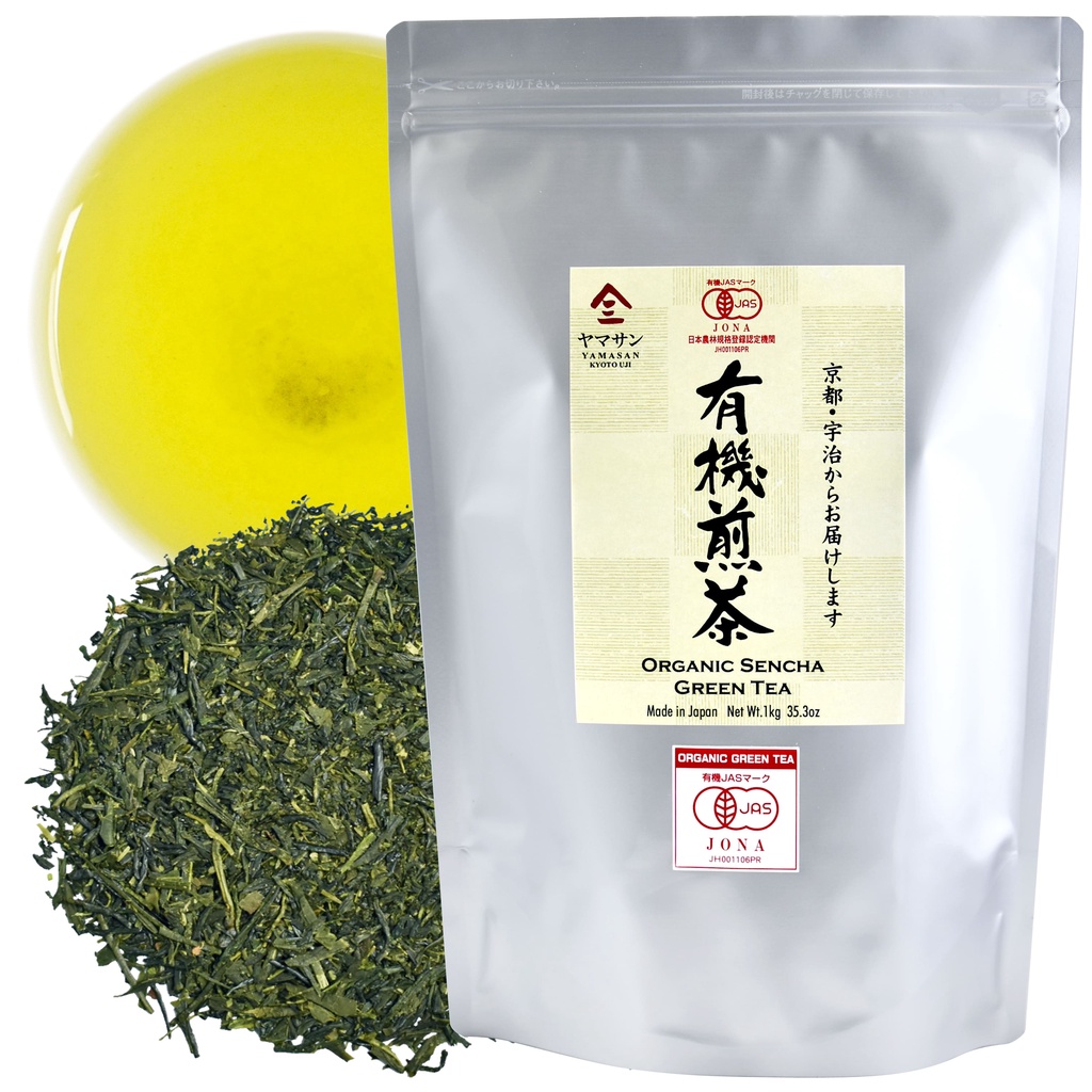 【Direct from Japan】Yamasan Green Tea - Organic Sencha Loose Leaf Green ...
