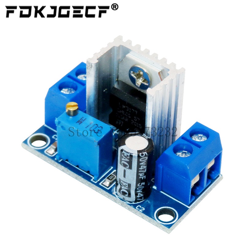 LM317 DC-DC Converter Buck Step Down Circuit Board Module Linear ...