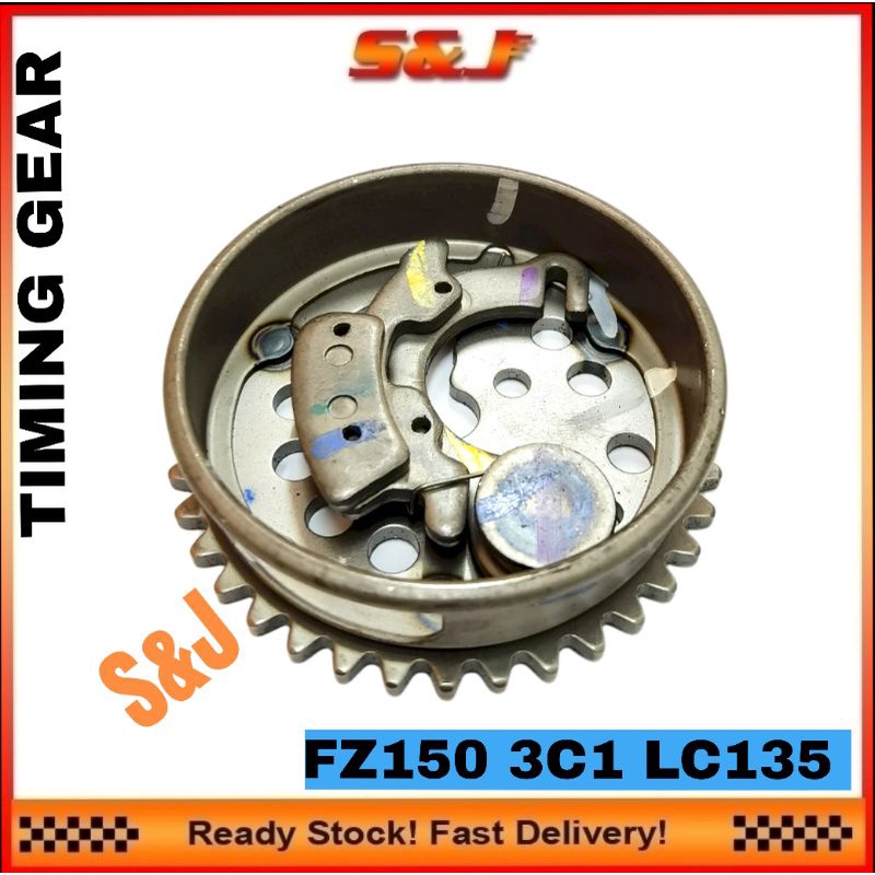 YAMAHA TIMING GEAR CAM GEAR. LC135 FZ150 Y15ZR Shopee Singapore