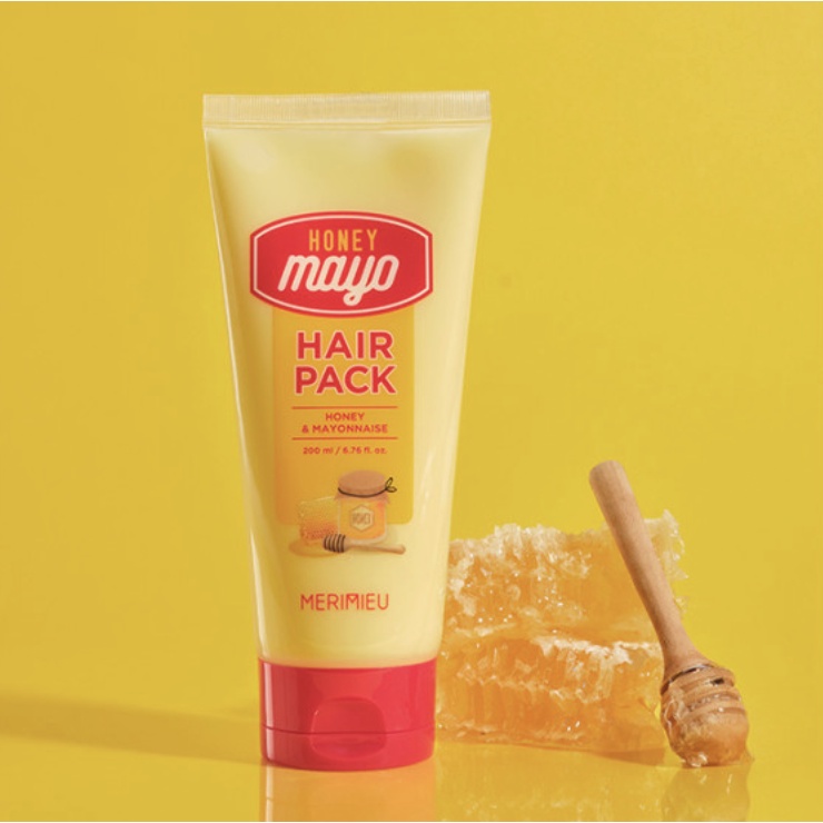 [MERIMIEU] Honey Mayo Hair Pack 200ml from Seoul, Korea/Hair Conditioner, honey mayo hair