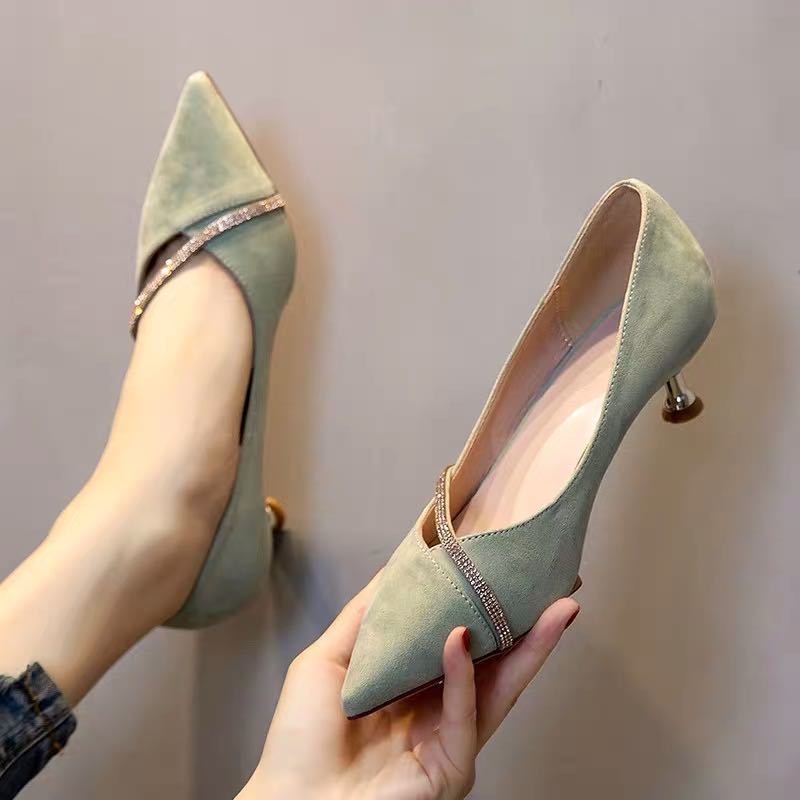 Low heel high heels hotsell