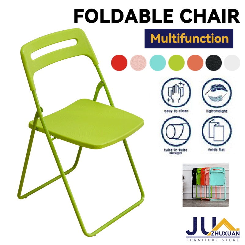 Folding chair simple home computer chair plastic chair training chair ...