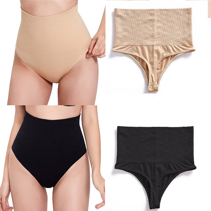 Summer Sexy High-Waist Breasted Shapewear Panties, Tummy Anti-roll Control  Lace Panties, Postpartum Compression Underwear. (M, Beige) at   Women's Clothing store