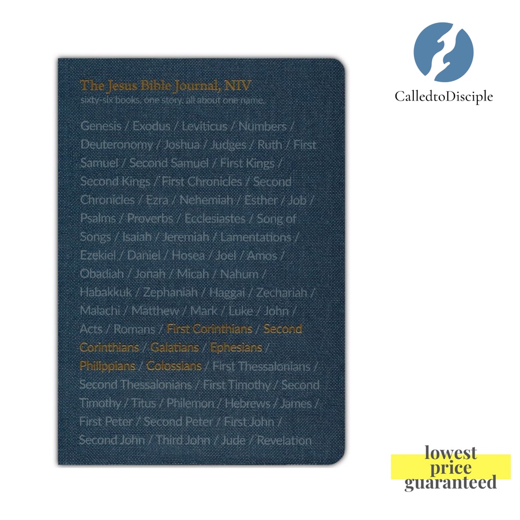 1 Corinthians - Colossians, NIV The Jesus Bible Journal, Comfort Print (Christianbook) | Shopee ...
