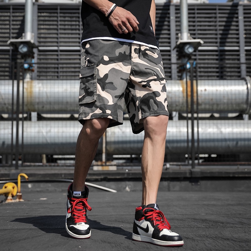 Camo cheap short pants